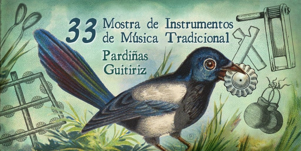 Imaxe para cartel da Mostra de Instrumentos de Música Tradicional de Pardiñas