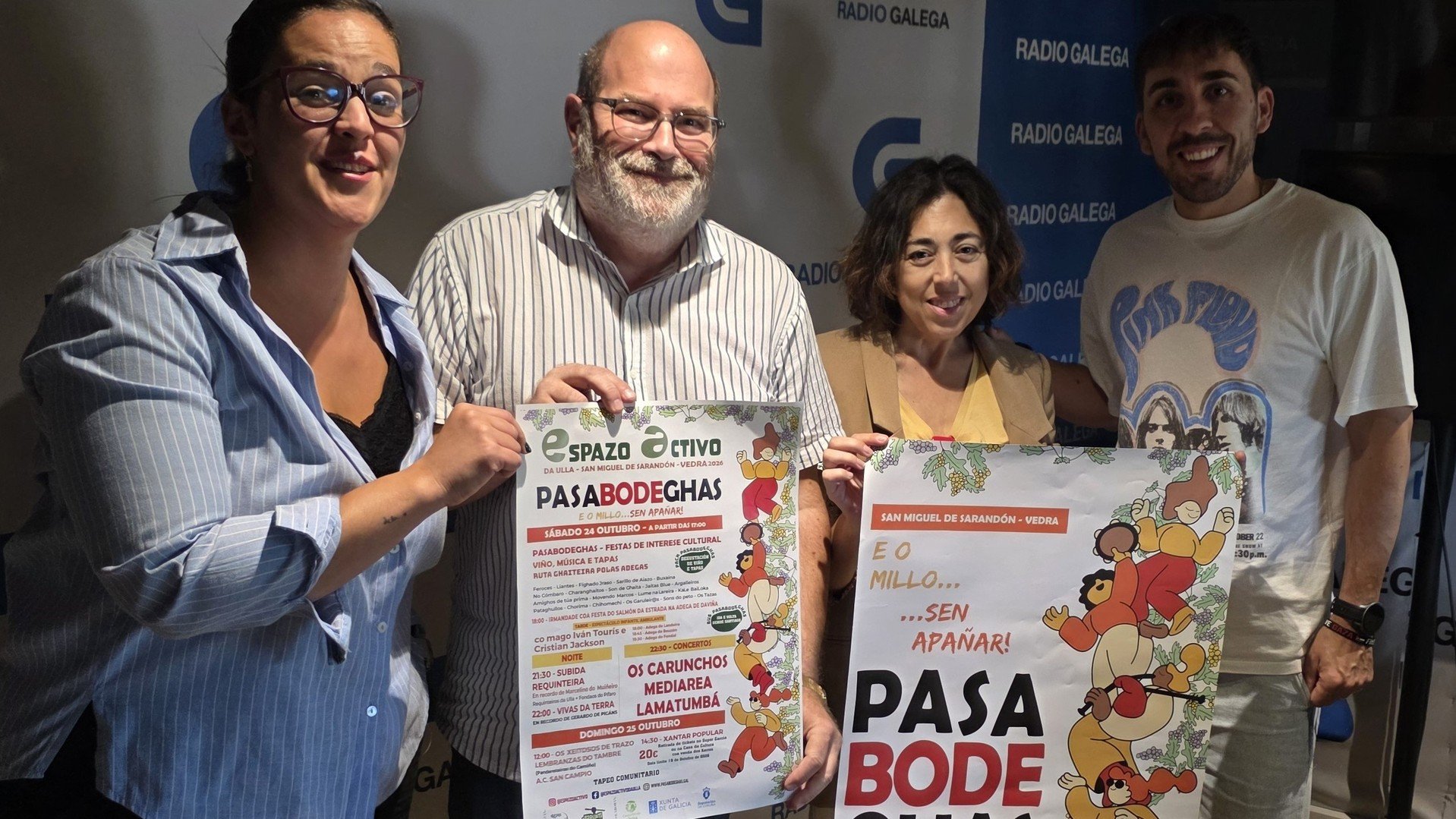 O Rechuncho da palleta lévanos de festival polas terras do Ulla