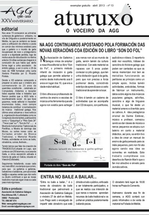 Portada do Aturuxo 13