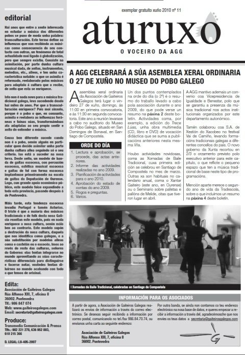 Portada do Aturuxo 11