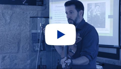 Conferencia: “Florencio, O Cego dos Vilares: Aproximación ó estilo interpretativo a través da análise microtonal”. Felipe Rodicio