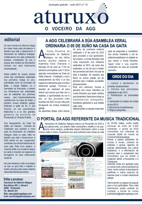 Portada do Aturuxo 12